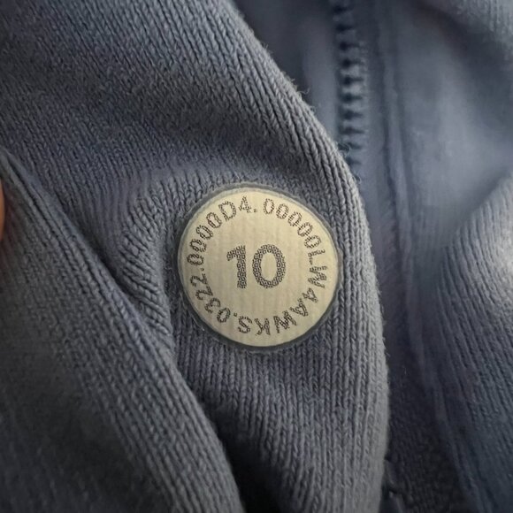 Lululemon Define Jacket Luon - Water Drop Blue - Size 10 - Picture 10 of 11